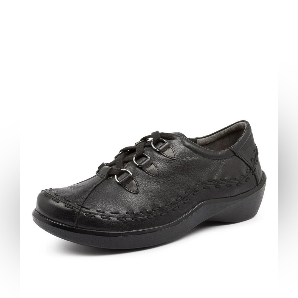 Ziera Allsorts Leather Sneakers Super Support Shoes Size EU 39/8.5 US